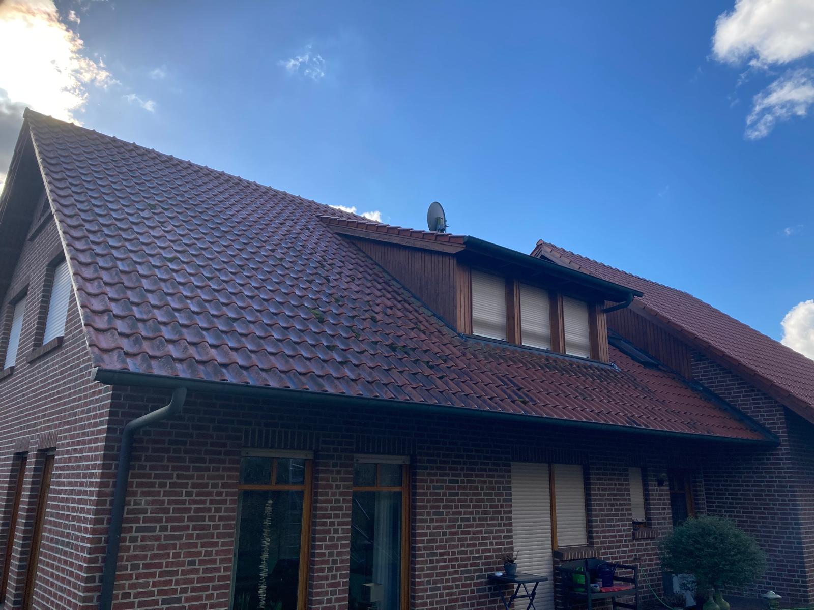 Empfindliches Dach Vorher